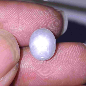 natural very light blue sapphire STRONG STAR ceylon safir srilanka no treatment