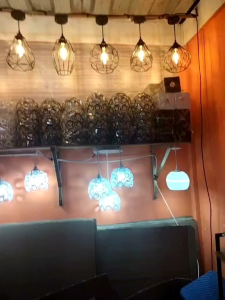 Lampu Gantung Minimalis Modern Industrial 1 Cabang Fullset