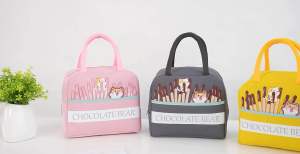 TAS BEKAL 3D CHOCOLATE BEAR / LUNCH BAG IMPORT