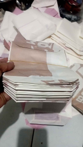 kertas kemasan gorengan sosbag kroto roti sosis kentang goreng dll kertas baru