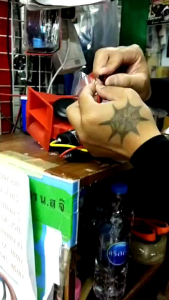 แตรลมไฟฟ้า 12v.ดังจัด แบบไม่ต้องใช้ถังลม เสียงดังเสียงเพราะ