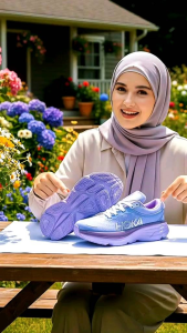 SEPATU WANITA H0KA BONDI SEPATU RUNNING SEPATU TRENDY SEPATU WANITA DEWASA