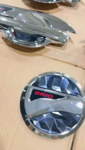 Paket Outer Handle Tank Cover Brio 2012-2027 Chrome