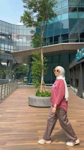 Stelan Bat wing celana cargo wanita. Stelan batwing dm3 clot terbaru