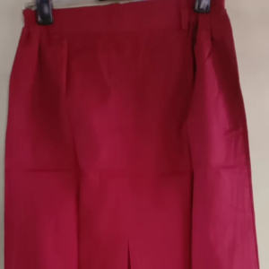 seragam sekolah rok panjang polos belah 1 warna merah coklat hijau putih dan hitam