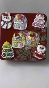 【Christmas Gift】Christmas ornament Fridge Magnet Santa Claus magnet pink xmas tree decor fridge magnetsnowman magnetCute Xmas home decoration