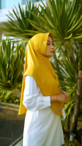 Hijab Arrafi 631 jilbab kerudung Arrafi Ar 631 hijab motif Stella pet antem bergo daily salur kekinian fashion muslim wanita simpel terbaru