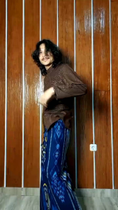 KOKO HAIBAH DEWASA LENGAN PANJANG/KOKO MOTIF ABSTRAK TERBARU