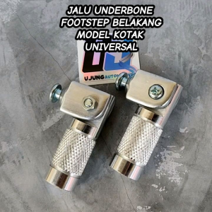 Jalu Underbone Footstep Universal Jalu Underbone Footstep Belakang Model Kotak Semua Jenis Motor
