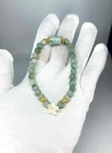 Natural Jadeite DIY Bracelet (Stone of Luck)