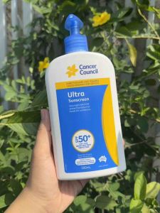Kem chống nắng Cancer Council Ultra Spf 50+ chai 200ml và 500ml