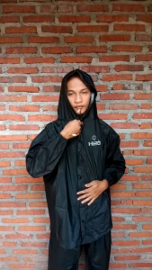 Jas Hujan Mantel Pria Wanita BY HERO Elastis Anti Rembes