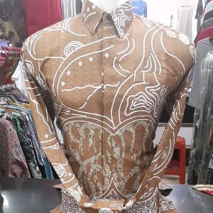 Batik Pria Lengan Panjang Katun Primisima
