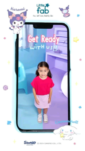 Little Fab Kuromi Kids Body Mist parfum anak anak