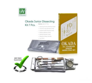 Okada Dissecting Set Stainless Steel (Set of 7 pcs) Okada Dissecting Kit