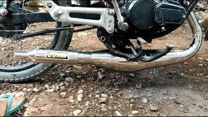 Knalpot RX King kolong 3v3 Full Croom Suara Garing Tring Ting Merk Neo Speed Racing