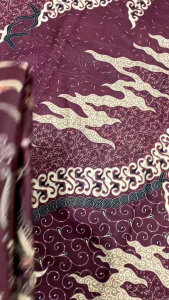 Kain Batik Meteran Burgundy Series Terbaru Kain Batik Printing Katun Prima Halus