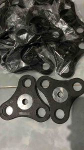 Segitiga Hitam Plastik Roll Lid Cup Sealer (Harga Satu Set)