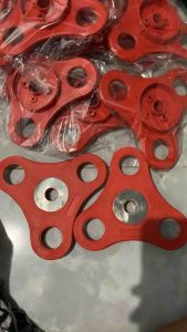 Segitiga Merah Plastik Roll Lid Cup Sealer Universal (Harga Satu Set)