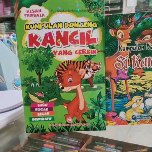 Kumpulan Dongeng Si kancil Berwarna atau hitam putih.