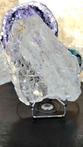 Natural Big Size Himalayan Satyaloka Azeztulite Clear Quartz Crystal Ornament SAT24 #CrystalQuartz #homedecor #AzeztuliteQuartz