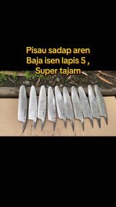 Pisau sadap aren baja isen slap 3