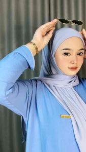 ABAYA BASIC BUTTON ABAYA UMROH ABAYA KAJIAN