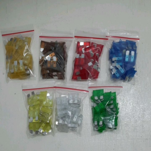 [25 Pcs] Sekring Tancap Fuse Mobil Besar 5A 7.5A 10A 15A 20A 25A 30A