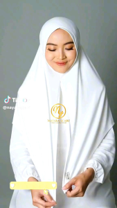 Nayara Scarf Bergo Segitiga Non Pet Oval Jersey Korea Premium
