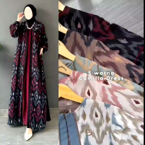 Gamis Best seller motif tribal amore by ruby edisi camilla
