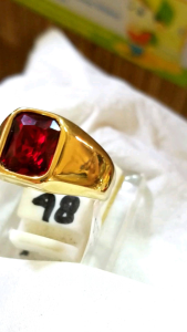 cincin permata merah Siam