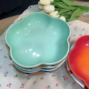 LE Medium flower dish (set of 2 A Grade) w/Gift Box