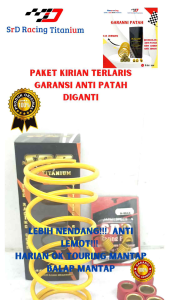 Paket Per CVT & Kampas Otomatis 1500 RPM & Roler 9 Gram Beat Scoopy