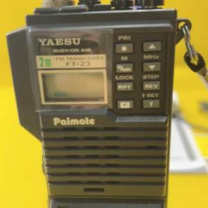 วิทยุเก่าสะสมวินเทจ ปี1980 YAESU FT-23 option DTMF สภาพสวยมากใข้งานได้ปกติ