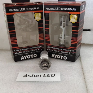 Lampu Motor Depan LED AYOTO M2A PRO H6 ACDC Motor Matic Bebek AC DC\\n\\n Pengenalan Lampu Motor Depan LED AYOTO M2A PRO\\n\\nLampu motor depan LED AYOTO M2A PRO adalah solusi sempurna bagi Anda yang mencari pencahayaan berkualitas tinggi untuk motor matic dan bebek. Dengan desain inovatif dan teknologi terkini, lampu ini memberikan cahaya yang jernih dan kuat, sehingga meningkatkan visibilitas dan keamanan saat berkendara.\\n\\n Spesifikasi Produk\\n\\n- 1 Biji Lampu\\n- Tipe: LED H6\\n- Sumber Daya: AC DC\\n- Cocok untuk motor matic dan bebek\\n\\n Kelebihan & Keunggulan\\n\\nLampu motor depan LED AYOTO M2A PRO memiliki beberapa kelebihan dan keunggulan, antara lain:\\n\\n- **Cahaya yang kuat dan jernih**: Lampu ini dirancang untuk memberikan pencahayaan optimal, dengan cahaya yang kuat dan jernih.\\n- **Daya tahan tinggi**: Dibuat dari bahan berkualitas tinggi, lampu ini memiliki daya tahan yang tinggi dan tahan lama.\\n- **Efisiensi energi**: Lampu LED ini mengkonsumsi daya yang lebih rendah dibandingkan dengan lampu biasa, sehingga dapat menghemat baterai motor Anda.\\n- **Kompatibel dengan berbagai motor**: Lampu ini cocok untuk motor matic dan bebek, serta kompatibel dengan sumber daya AC DC.\\n\\n Cara Menginstal & Menggunakan Lampu Motor Depan LED AYOTO M2A PRO\\n\\nBerikut adalah langkah-langkah untuk menginstal dan menggunakan lampu motor depan LED AYOTO M2A PRO:\\n\\n Persiapan Sebelum Instalasi\\n\\nSebelum memulai instalasi, pastikan Anda memiliki alat dan bahan berikut:\\n\\n- **Lampu motor depan LED AYOTO M2A PRO**: Pastikan Anda memiliki produk yang benar dan dalam kondisi baik.\\n- **Kunci**: Kunci untuk membuka bagian depan motor Anda.\\n- **Peralatan pembersih**: Untuk membersihkan area sekitar lampu.\\n\\n Langkah-langkah Instalasi\\n\\nBerikut adalah langkah-langkah untuk menginstal lampu motor depan LED AYOTO M2A PRO:\\n\\n1. Matikan motor Anda dan lepaskan kunci.\n2. Buka bagian depan motor Anda menggunakan kunci.\n3. Angkat dan cabut lampu lama Anda.\n4. Pasang lampu baru AYOTO M2A PRO ke tempatnya.\n5. Tutup bagian depan motor Anda kembali dan pasang kunci.\n6. Nyalakan motor Anda dan periksa apakah lampu baru bekerja dengan baik.\\n\\n Tips & Trik Penggunaan Lampu Motor Depan LED AYOTO M2A PRO\\n\\nBerikut adalah beberapa tips dan trik untuk menggunakan lampu motor depan LED AYOTO M2A PRO:\\n\\n Cara Membersihkan & Merawat Lampu\\n\\nUntuk menjaga kinerja lampu Anda, pastikan untuk membersihkannya secara rutin. Gunakan kain halus dan lembut untuk membersihkan debu dan kotoran di sekitar lampu. Jangan gunakan bahan kimia atau cairan keras yang dapat merusak lampu.\\n\\n Cara Mengatasi Masalah Umum\\n\\nBerikut adalah beberapa masalah umum yang mungkin terjadi saat menggunakan lampu motor depan LED AYOTO M2A PRO, serta solusi untuk mengatasinya:\\n\\n- **Lampu tidak menyala**: Periksa apakah lampu sudah dipasang dengan benar dan kabelnya sudah terhubung dengan baik. Jika masih tidak menyala, cobalah untuk mencoba lampu lain atau menghubungi layanan pelanggan AYOTO.\\n- **Cahaya redup**: Periksa apakah lampu sudah dalam kondisi baik dan tidak rusak. Jika cahayanya tetap redup, cobalah untuk mencoba lampu lain atau menghubungi layanan pelanggan AYOTO.\"\n}