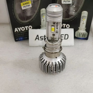 Lampu Motor LED AYOTO M1A M1A Pro H6 T19 18W 25W SENJA DEMON ANGLE EYES AC DC Original