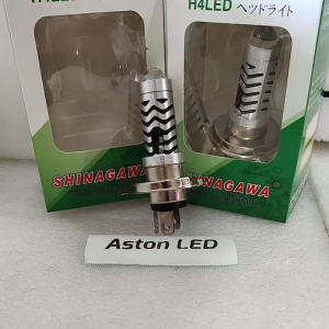 Lampu Utama LED H4 Laser Jauh Dekat PutihKuning Senja Biru