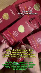 Connoisseur Jewelry BIG Polishing Cloth