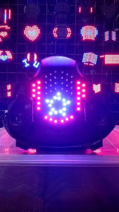 Stoplam Running Mio Soul Karbu Motif Bintang dengan Delapan Mode Kedipan Otomatis