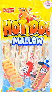 24pcs HOTDOG LONG MALLOWS/loot bag fillers /paninda /giveaways/party favors.