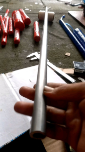 Pipa Besi Seamless Od 17mm / Id 10mm Tebal 3.5mm panjang 20cm sampai 100cm | bisa custom panjang