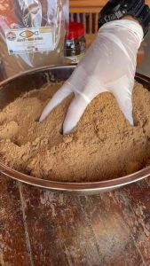 ข้าวคั่ว ปลาร้า (สีแดง)สำหรับทำปลาร้า คุณภาพดี หอม สีสวย หนัก 1 กิโลกรัม