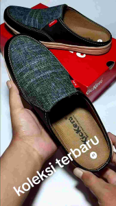 TERLARIS Sandal sepatu bustong casual slop selop slipon formal pantofel