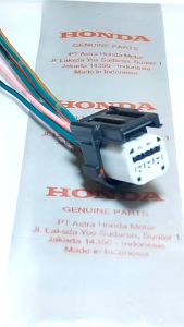 Soket Lampu Depan Honda New BeAT LED Scoopy K2f Genio soket headlamp reflektor Honda BeAT Scoopy donat K2f Genio For Honda ADV PIN 6 original