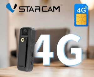 Vstarcam CB77  กล้องวงจรปิดขนาดเล็กแบบใส่ซิมการ์ด (รองรับซิม4G) ความคมชัด3ล้านพิกเซล มีแบตเตอรี่ในตัว พกพาได้