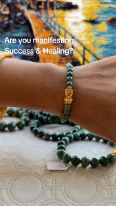 Top Grade High Quality Authentic Burmese Jade Money Magnet Money Catcher Wealth Activator Bracelet