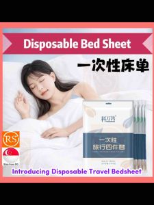 ❤️SG Seller❤️Disposable Travel Bedsheet Set Quilt Covers Pillowcases Travel Sets For Hotel Staycation❤️