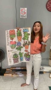 Wall sticker Green Life SK7115 Stiker Dinding