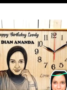 Bingkai Foto Jam Custom Kado Ulang Tahun Kado Anniversary Kado Wisuda Kado Pernikahan Kado Sahabat Kado Pacar Kado Valentine Jam Dinding Unik