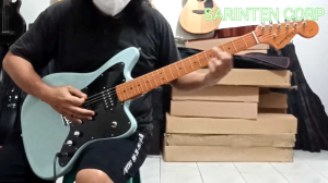 Gitar Elektrik SARINTEN Jazz Jaguar custom Blue gloss cocok utk semua genreini bukan fender jaguar